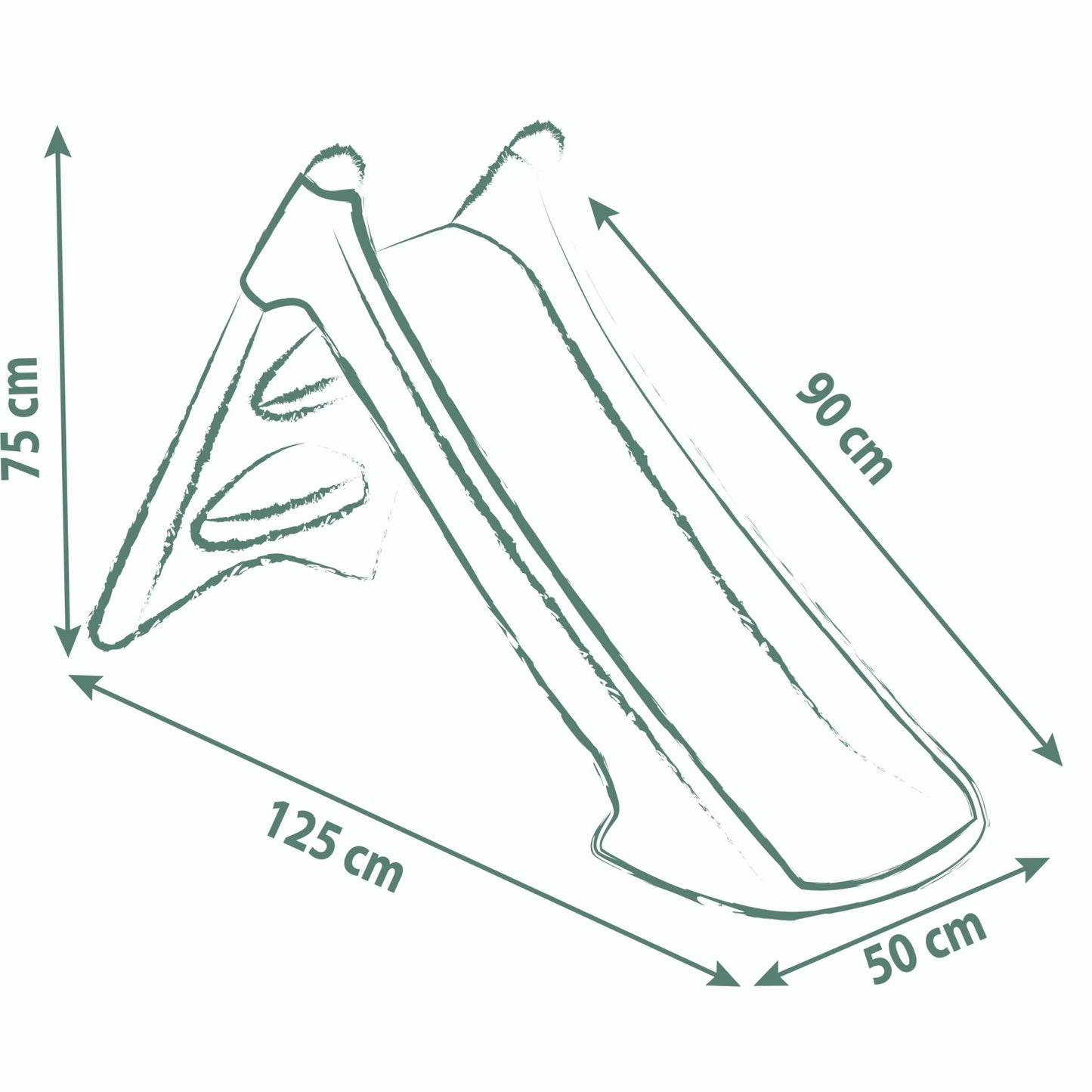 Smoby Life Slide XS Blue
