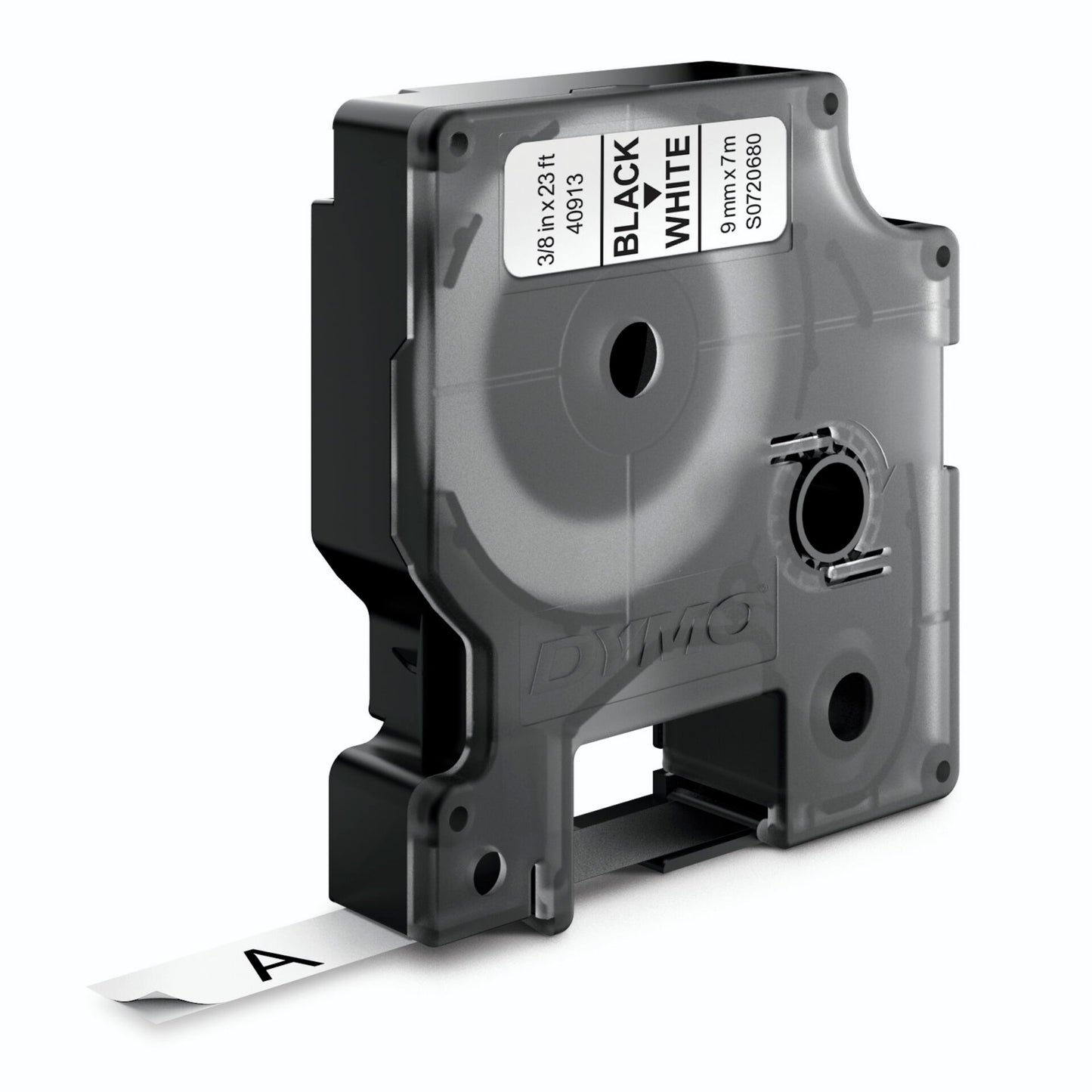 Dymo D1 9mm Black/White labels 40913