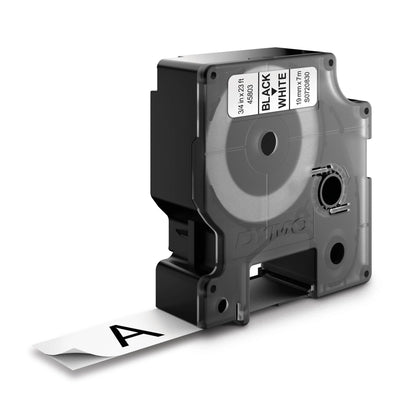 Dymo D1 19mm Black/White labels 45803