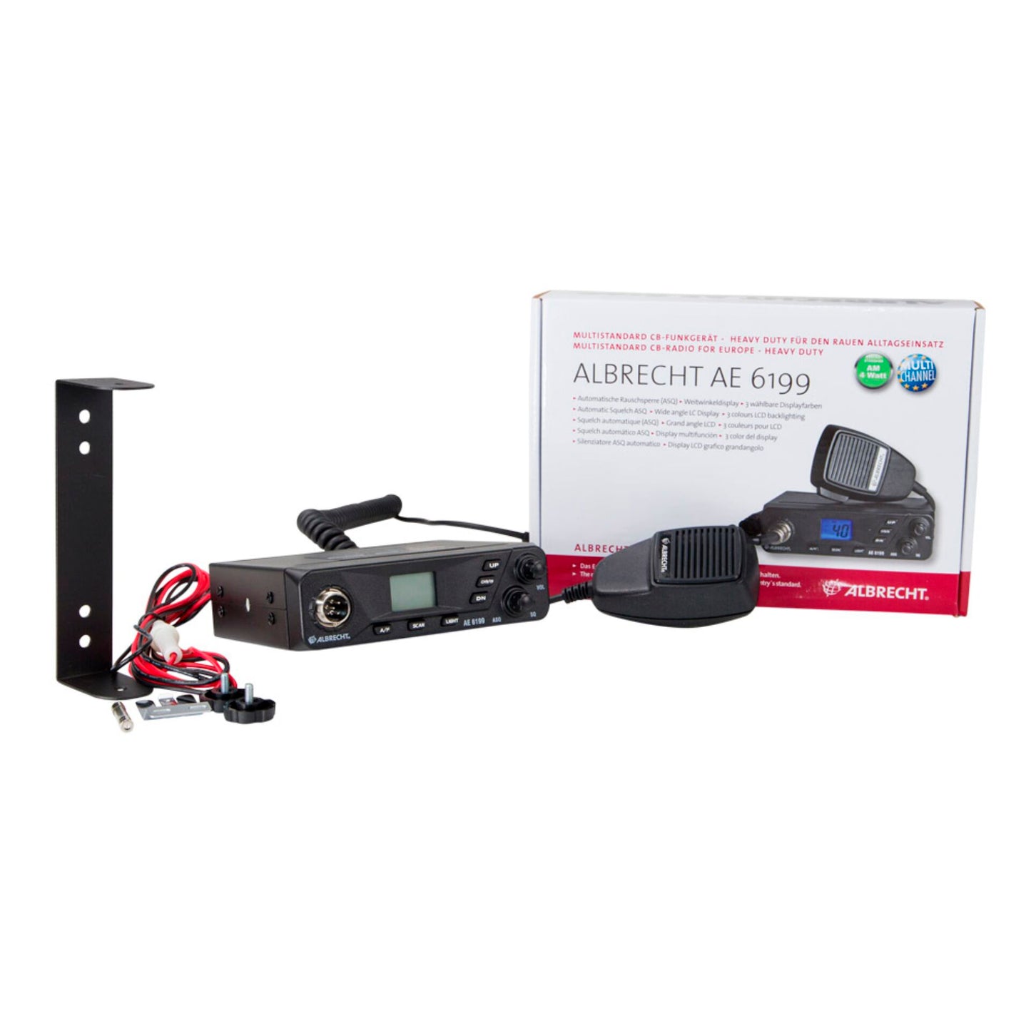 Albrecht AE 6199 CB with VOX hands-free (CB-Radio)