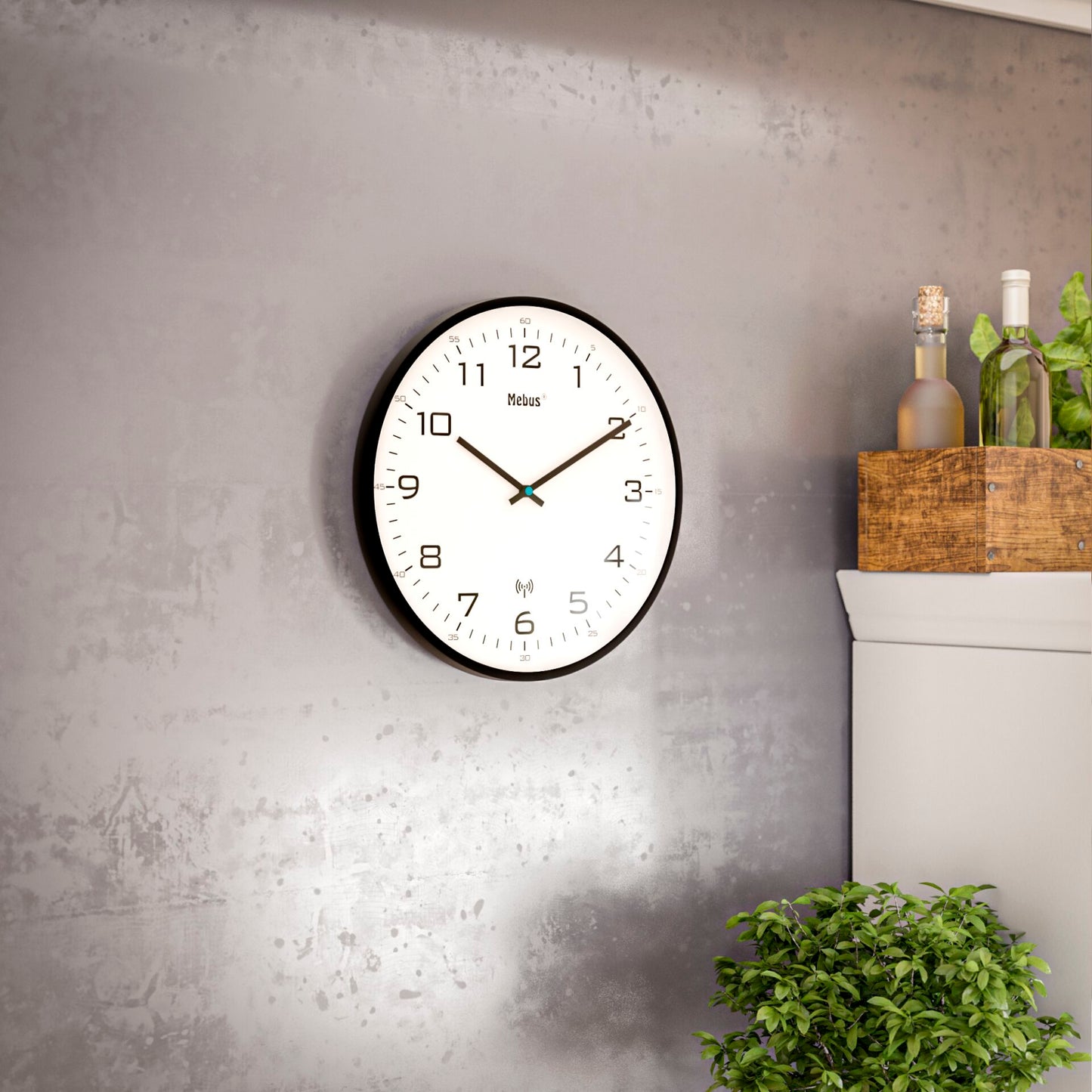 Mebus 13079 Funk Wall Clock