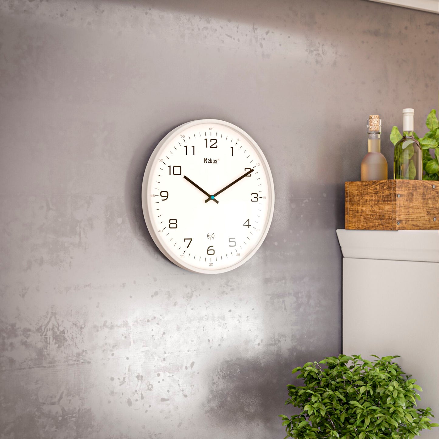 Mebus 13081 Radio Wall Clock