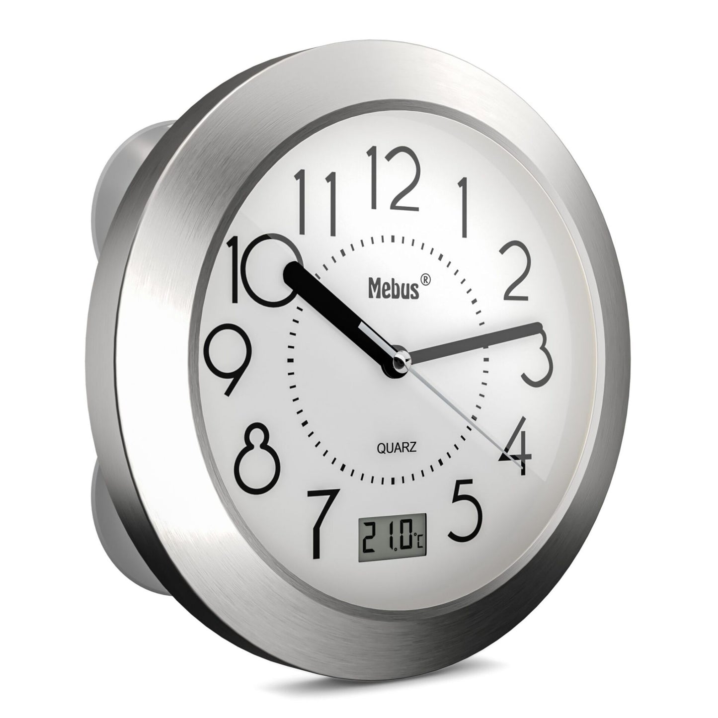 Mebus 41964 Quarz Badezimmeruhr