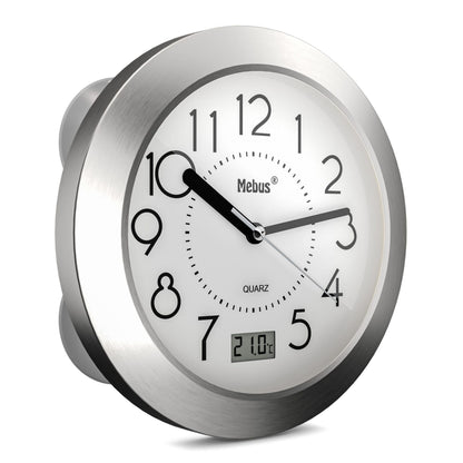 Mebus 41964 Quarz Badezimmeruhr