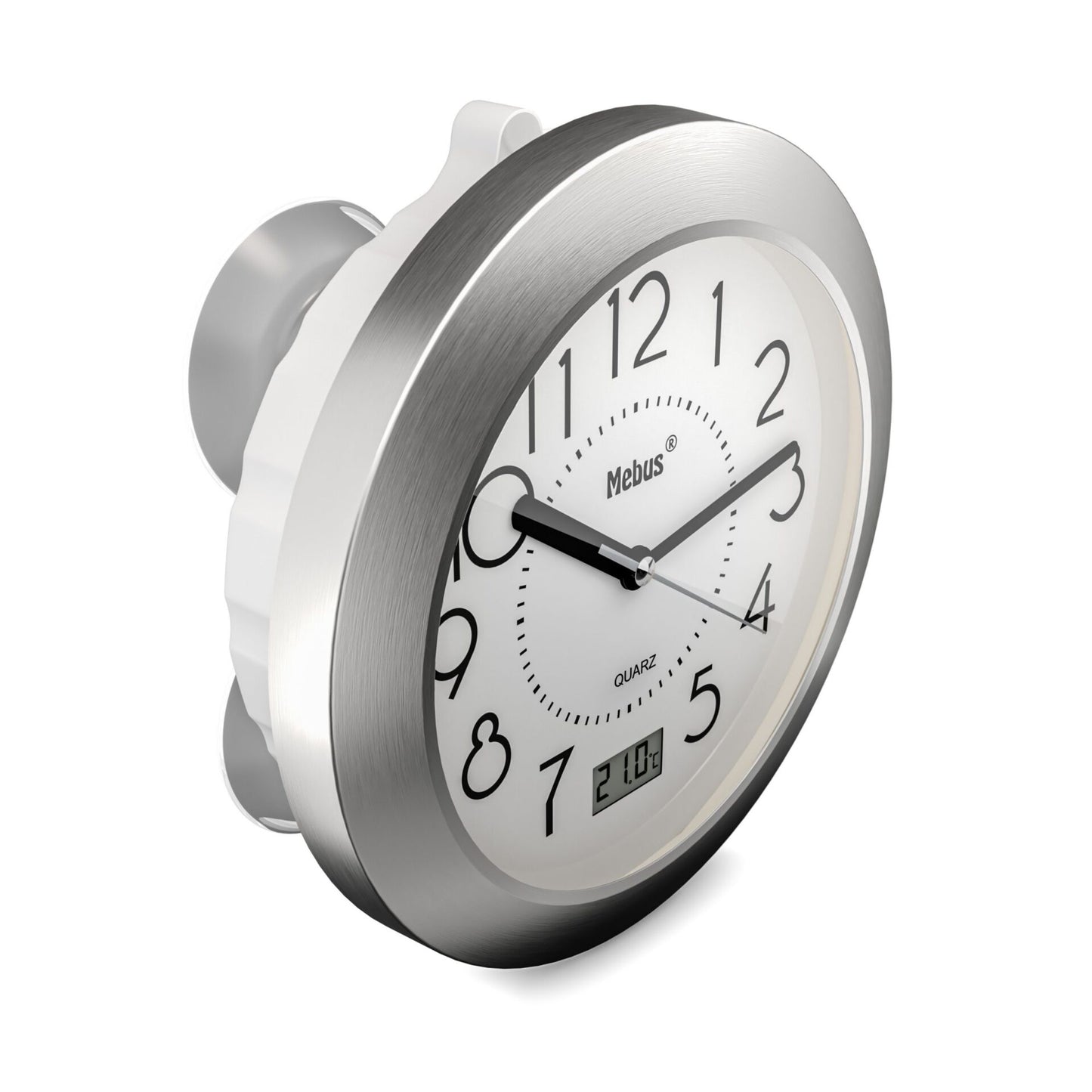 Mebus 41964 Quarz Badezimmeruhr