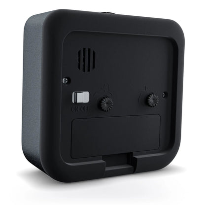 Mebus 56987  Dunkelgrau Quarzwecker