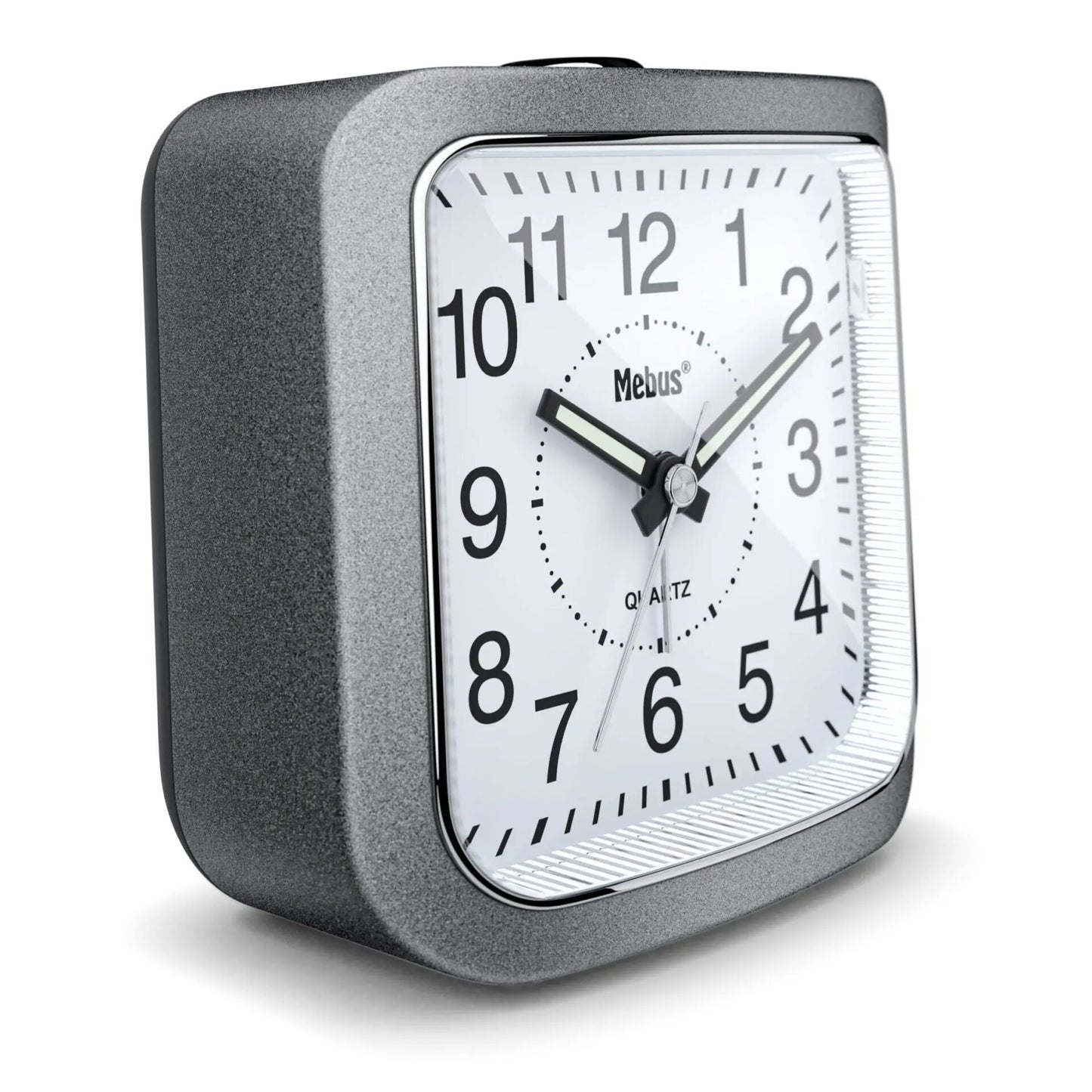 Mebus 56988  Grau Quarzwecker
