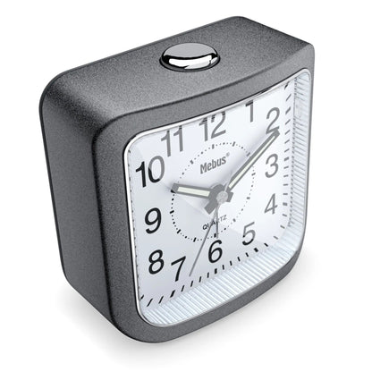 Mebus 56988  Grau Quarzwecker