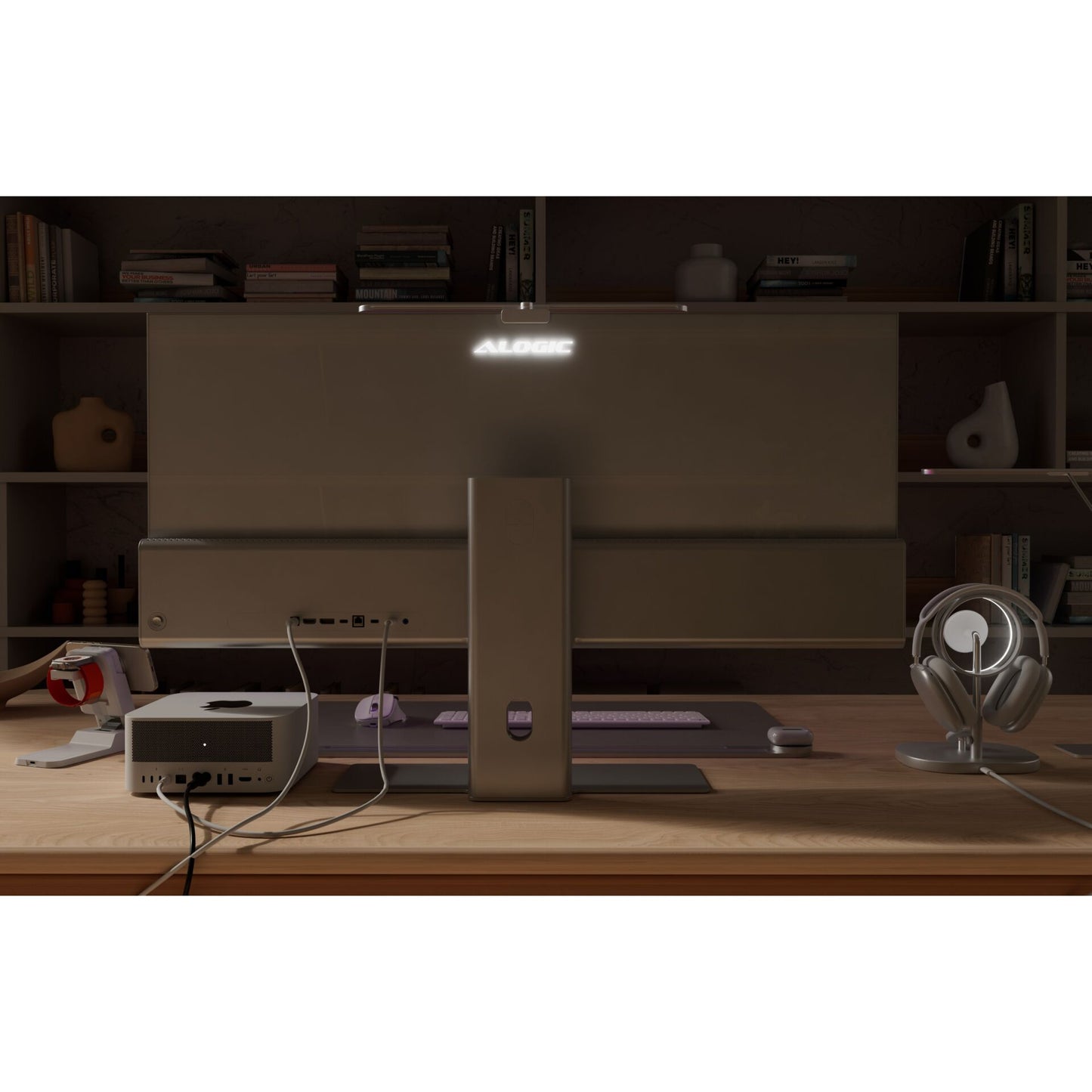 Alogic EDGE 40  Ultrawide Monitor Space Gray