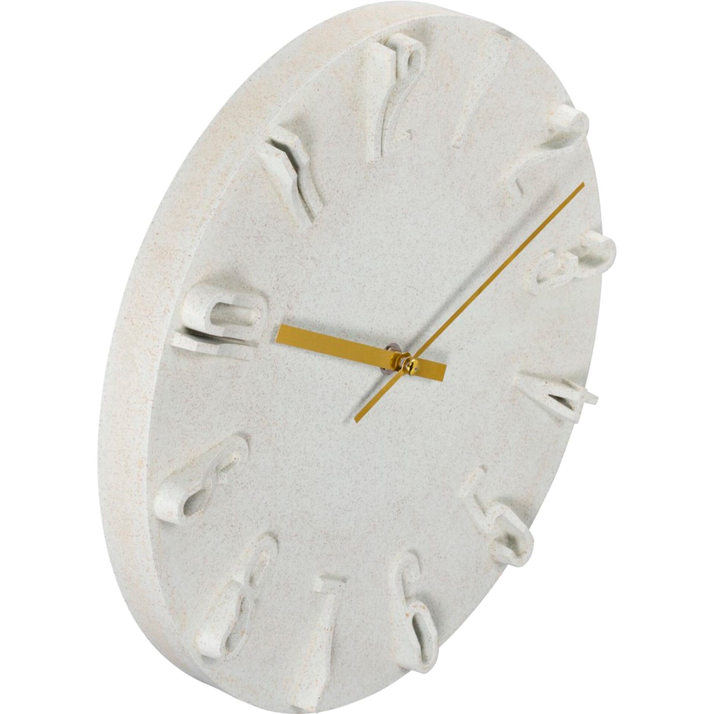 Hama Wall Clock Korfu beige 30cm 3D digits                 185880