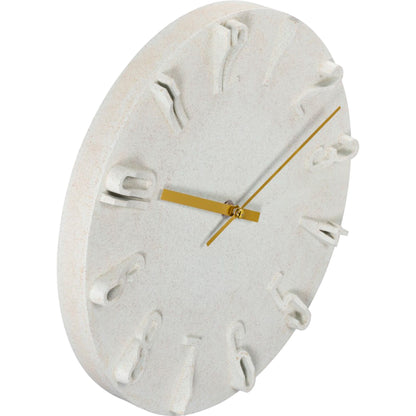 Hama Wall Clock Korfu beige 30cm 3D digits                 185880
