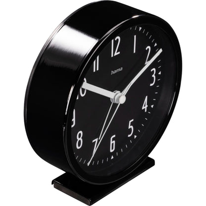 Hama Alarm Clock Skye w/o ticking, black        222211