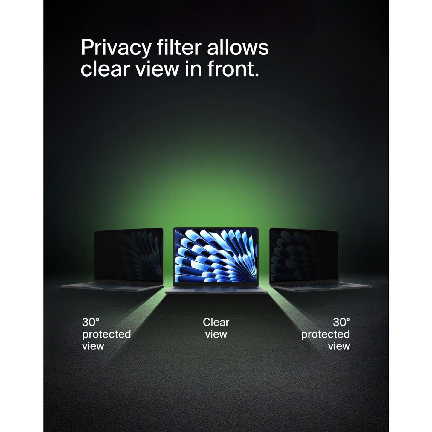 Belkin ScreenForce TruePrivacy Scr.Protec.Macbook Air 13  M2/M3