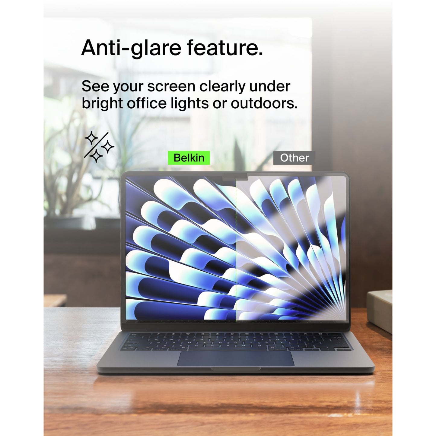 Belkin ScreenForce TruePrivacy Scr.Protec.Macbook Air 13  M2/M3