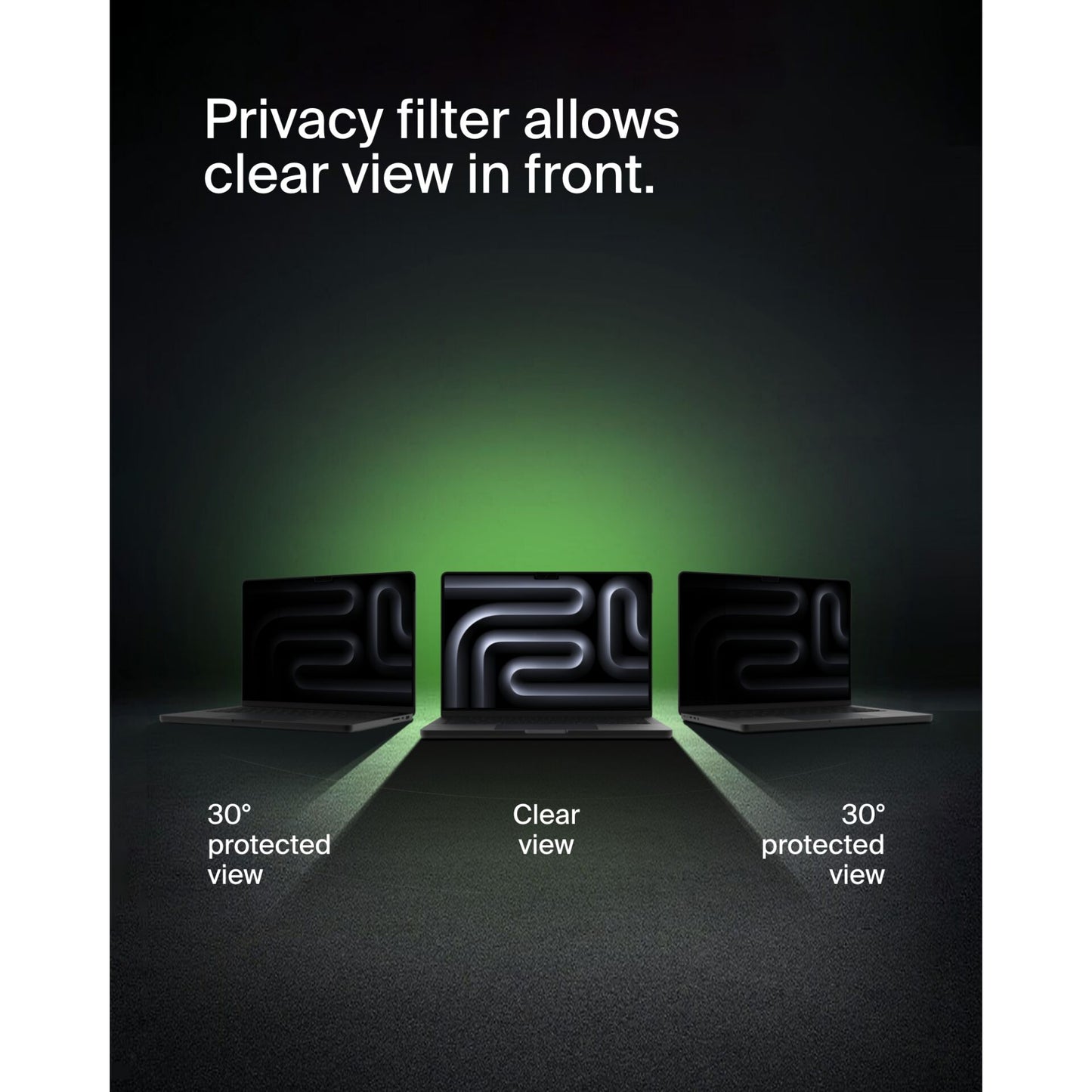 Belkin ScreenForce TruePrivacy Scr.Protect.Macbook Pro 14  M1-3