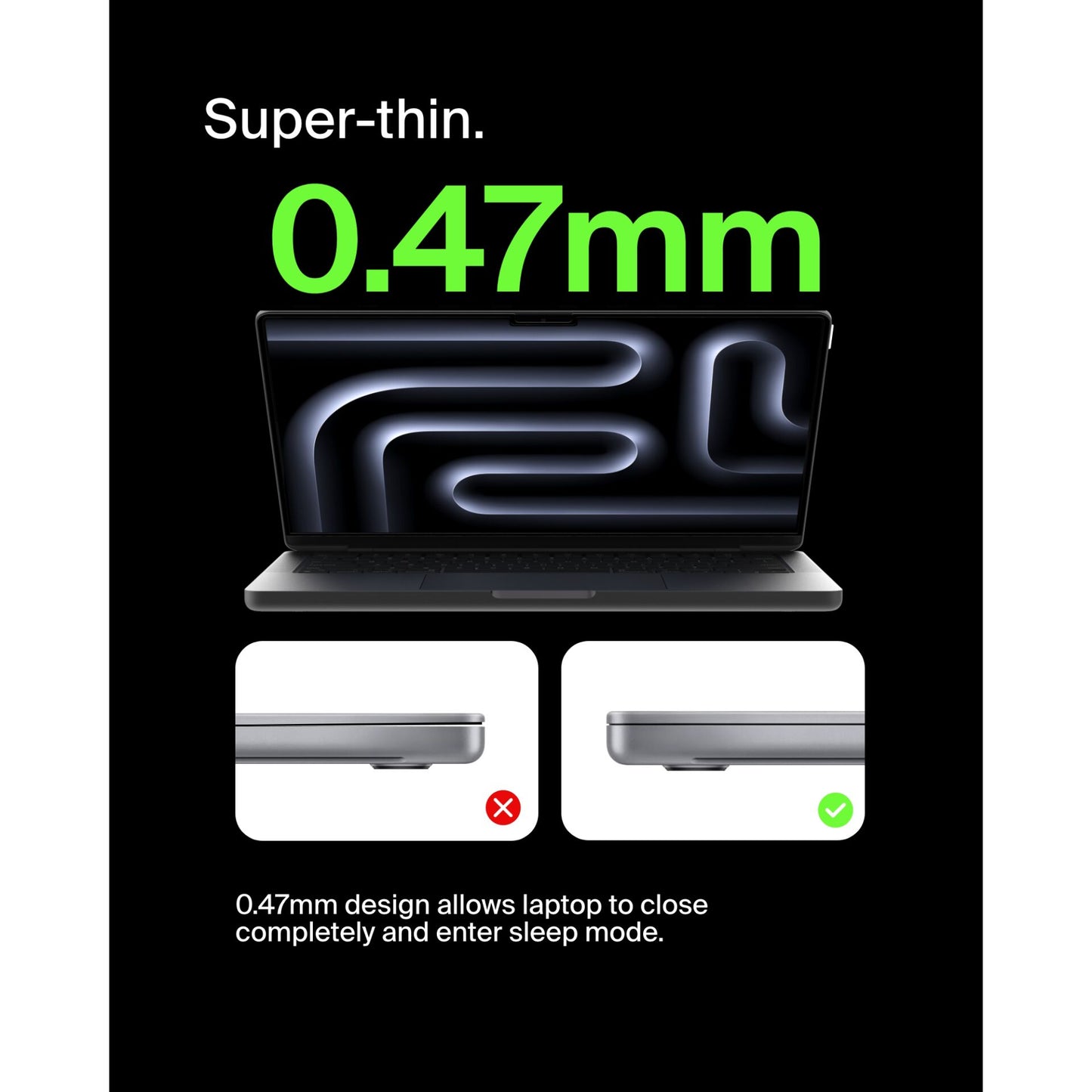 Belkin ScreenForce TruePrivacy Scr.Protect.Macbook Pro 14  M1-3