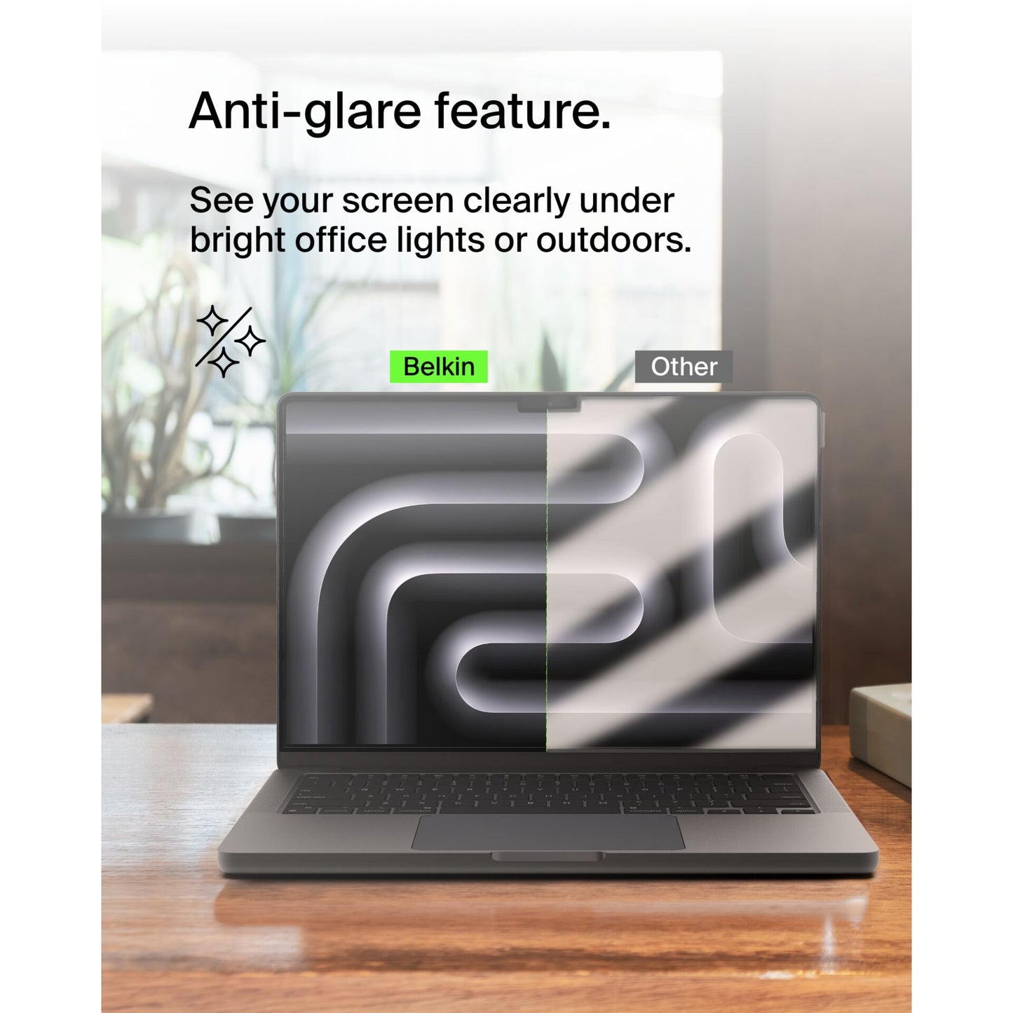 Belkin ScreenForce TruePrivacy Scr.Protect.Macbook Pro 14  M1-3
