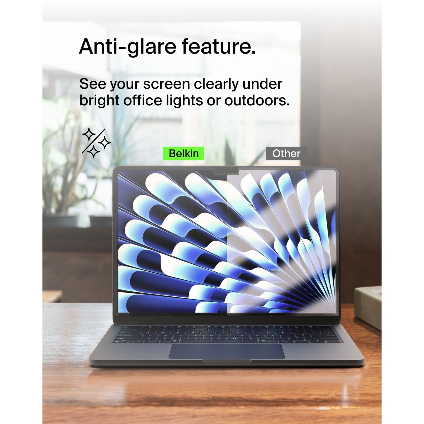 Belkin ScreenForce TruePrivacy Scr.Protec.Macbook Air 15  M2-M3