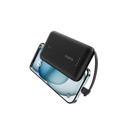 Belkin BOOST Charge Powerbk. 20W 10.000mAh USB-C black BPB021hqBK