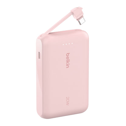 Belkin BOOST Charge Powerbk. 20W 10.000mAh USB-C pink BPB021hqPK