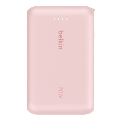 Belkin BOOST Charge Powerbk. 20W 10.000mAh USB-C pink BPB021hqPK