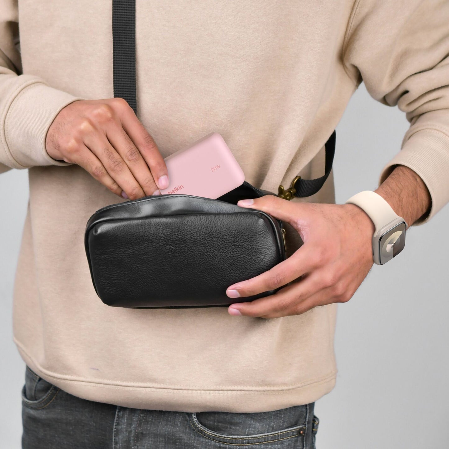 Belkin BOOST Charge Powerbk. 20W 10.000mAh USB-C pink BPB021hqPK