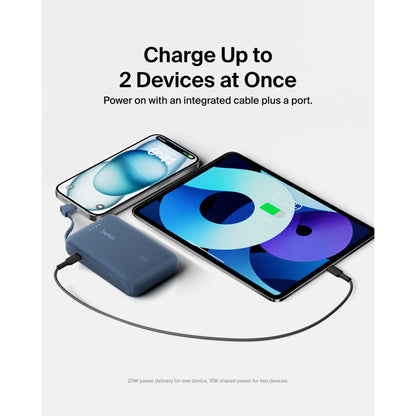 Belkin BOOST Charge Powerbk. 20W 10.000mAh USB-C blue BPB021hqBL