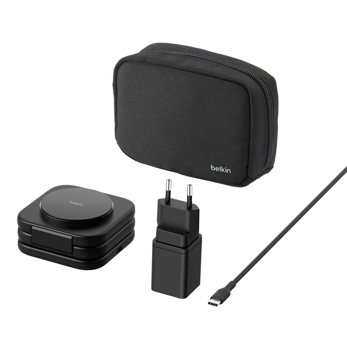 Belkin Boost Charge PRO Qi2 3in1 magn.einkl.Reiseladeg.WIZ024vfBK