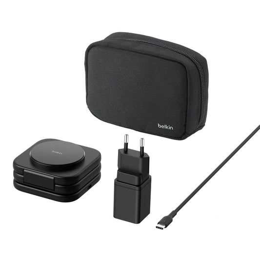 Belkin Boost Charge PRO Qi2 3in1 magn.einkl.Reiseladeg.WIZ024vfBK