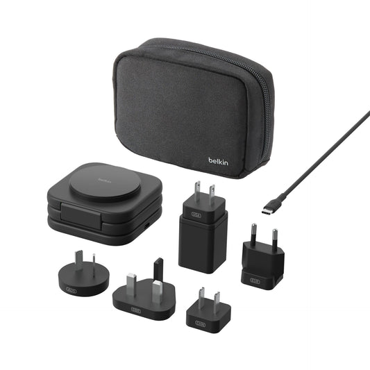 Belkin Boost Charge PRO Qi2 3in1 magn.Reiselade.+Tipps WIZ024hqBK