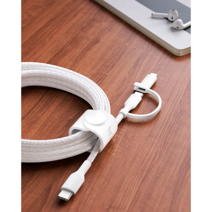 Belkin BOOST CHARGE 2-in-1 Cable USB-C/Lig.1,5m ws.CAC003hq1.5MWH