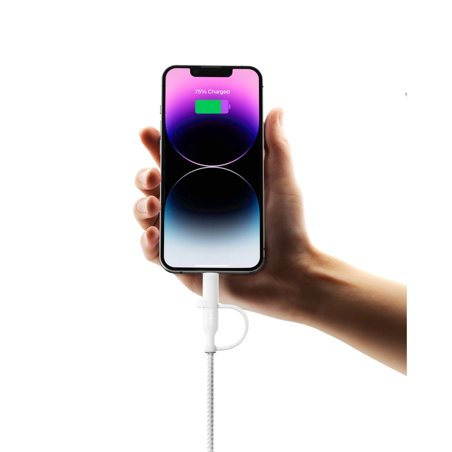 Belkin BOOST CHARGE 2-in-1 Cable USB-C/Lig.1,5m ws.CAC003hq1.5MWH