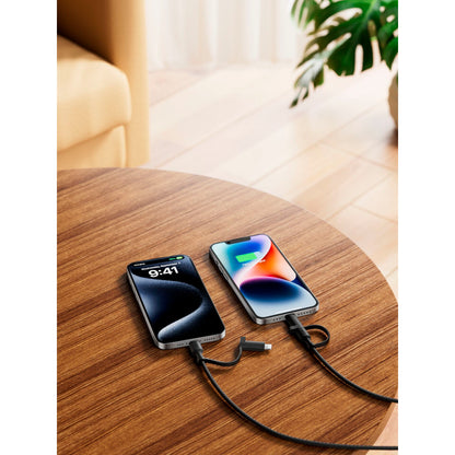 Belkin BOOST CHARGE 2-in-1 Cable USB-C/Lig.1,5m sw.CAC003hq1.5MBK