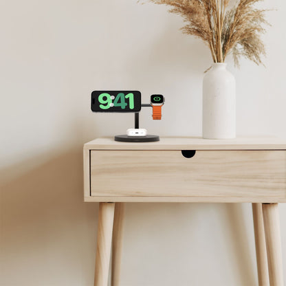 Belkin BOOST CHARGE PRO Qi2 3in1 magn.Charg.St.15W bl. WIZ032kqBK