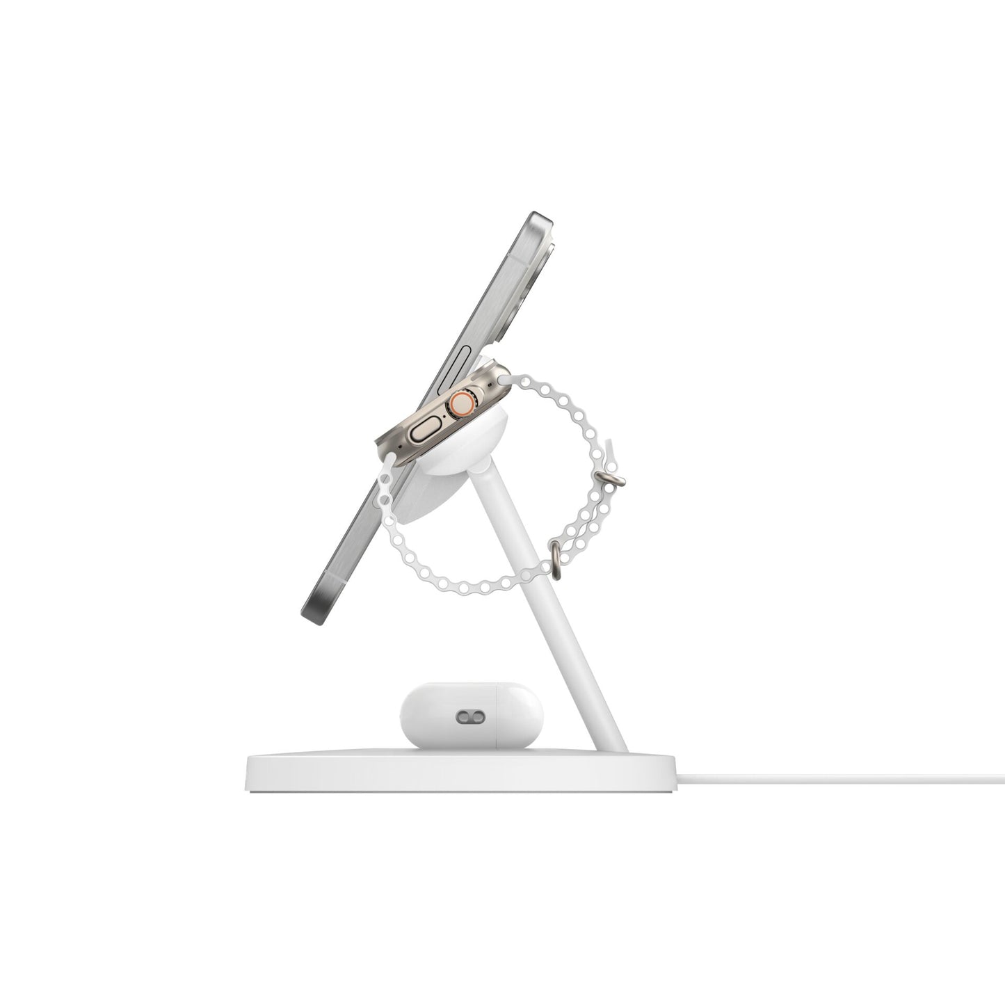 Belkin BOOST CHARGE PRO Qi2 3in1 magn.Charg.St.15W wh. WIZ032kqWH