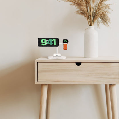 Belkin BOOST CHARGE PRO Qi2 3in1 magn.Charg.St.15W wh. WIZ032kqWH