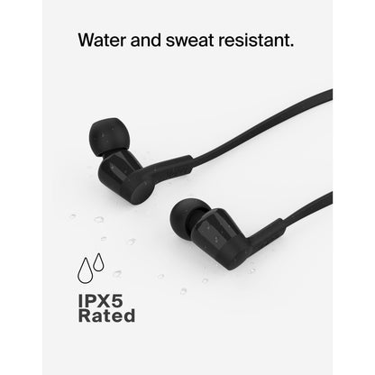 Belkin Rockstar USB-C Wired Earbuds, black G3H0002hqBKV2
