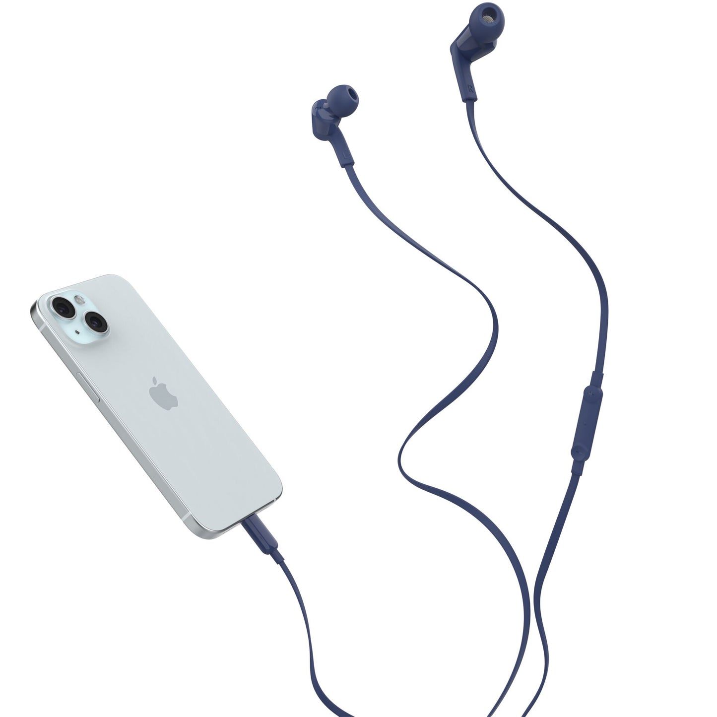 Belkin Rockstar InEar Headphones cabel, USB-C, blue G3H0002hqBLV2