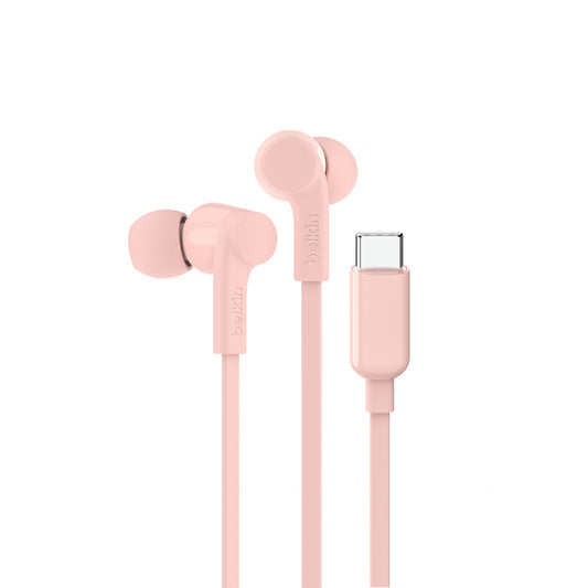 Belkin Rockstar InEar Headphones cabel, USB-C, pink G3H0002hqPKV2