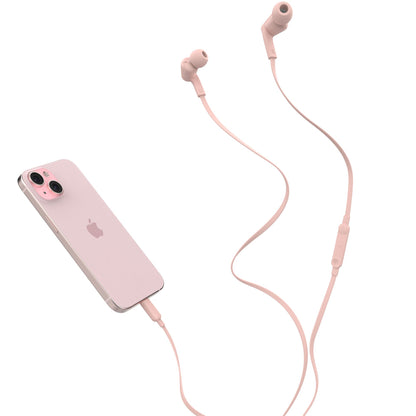 Belkin Rockstar InEar Headphones cabel, USB-C, pink G3H0002hqPKV2