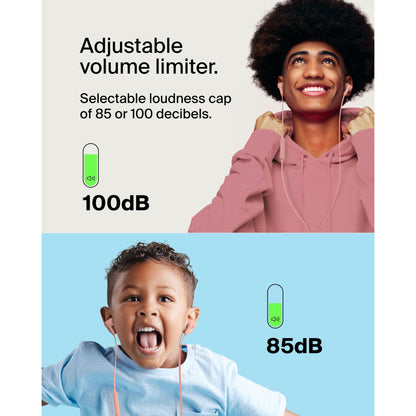 Belkin Rockstar InEar Headphones cabel, USB-C, pink G3H0002hqPKV2