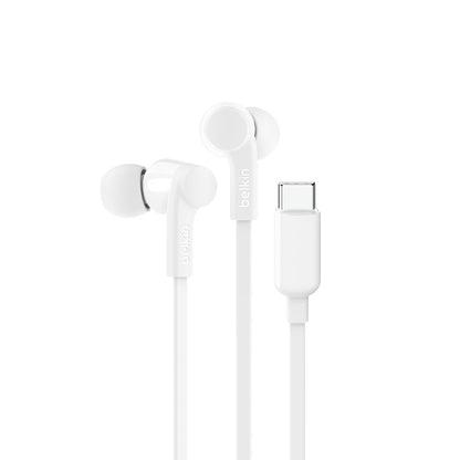 Belkin Rockstar InEar Headphones cable, USB-C, weiß G3H0002hqWHV2