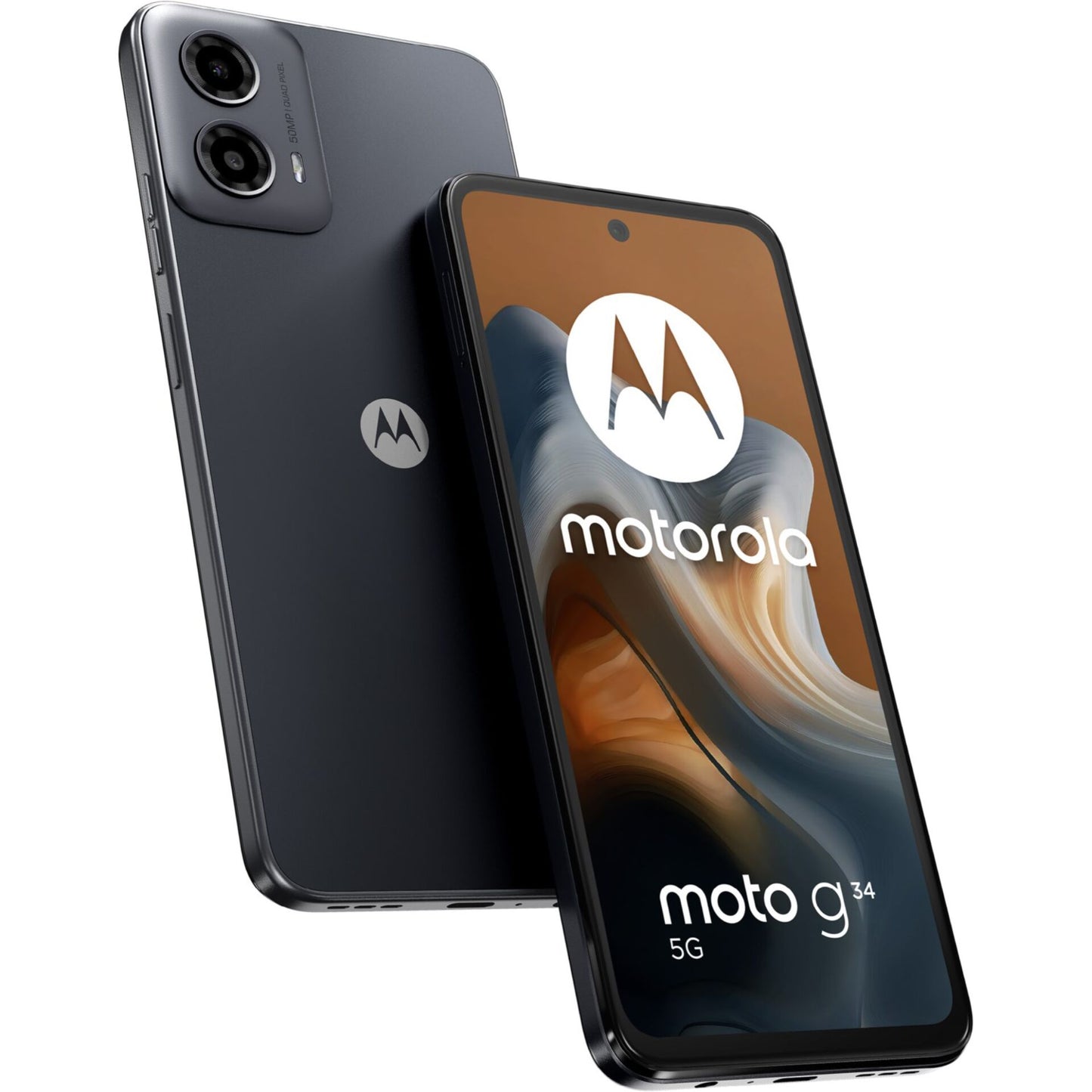 Motorola Moto G34 5G charcoal black           128+4GB
