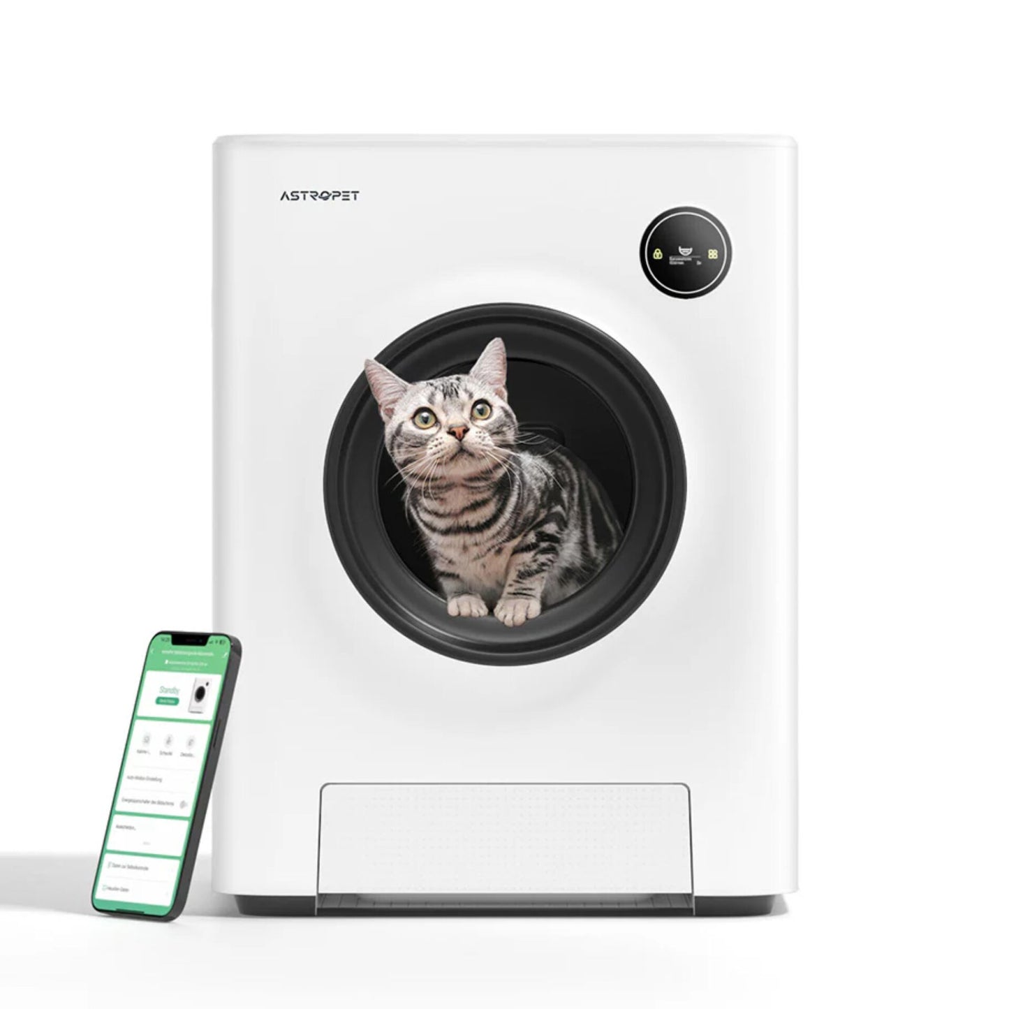 Astropet self-cleaning cat litter box Mercury Series