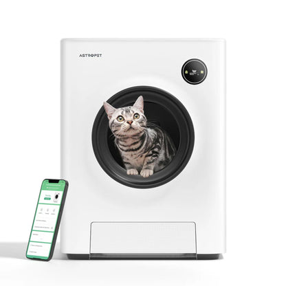Astropet self-cleaning cat litter box Mercury Series