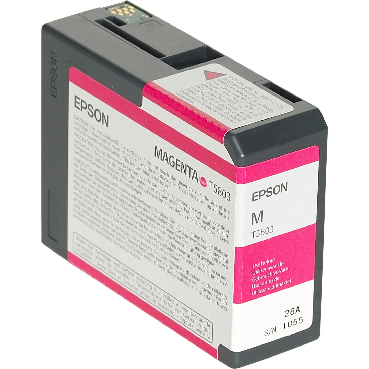 Epson ink cartridge magenta T 580  80 ml              T 5803