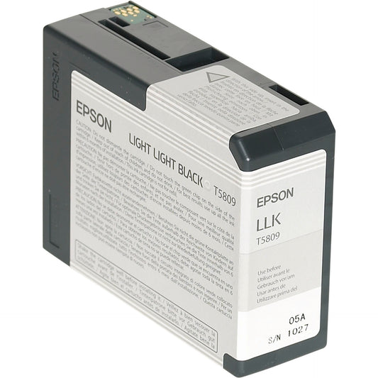 Epson ink cartridge light light black T 580  80 ml        T 5809