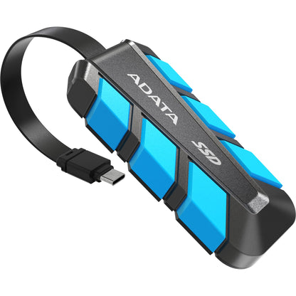 ADATA Externe SSD SC740      1TB Plug&Go blue 1050/1000  MIL.STD