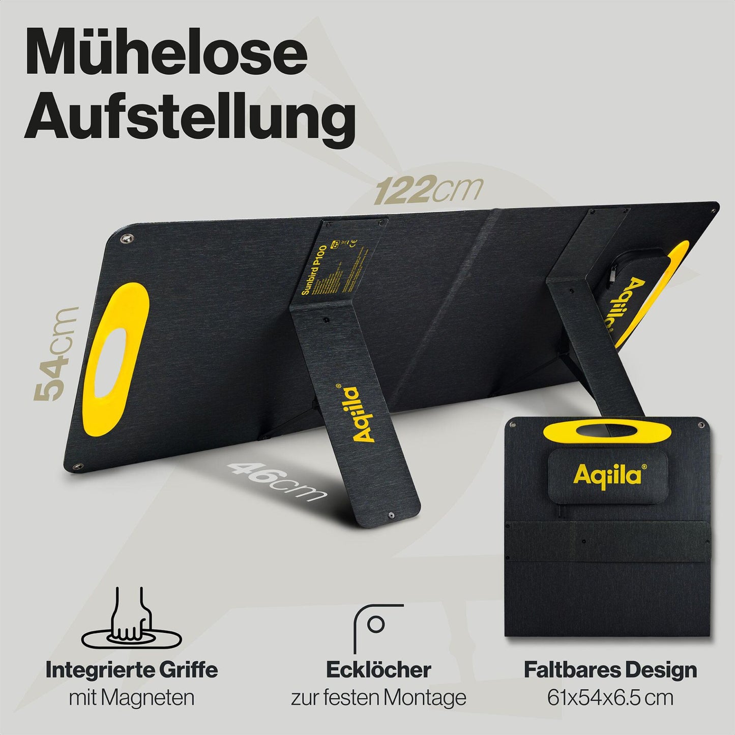 Aqiila Sunbird P21 Solar Charger 21W