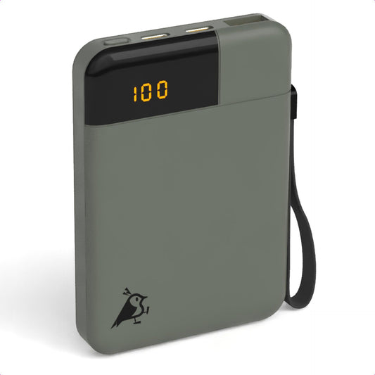 Aqiila Powerbird B5 Powerbank 12W moss green 5.000 mAh